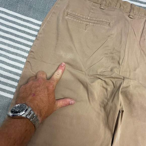 Ralph Lauren Polo 100% Cotton Khaki Chino Shorts‎ Size 34 - Picture 6 of 6